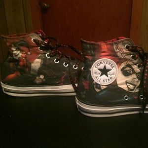 Harley Quinn collectors converse Mens size 11